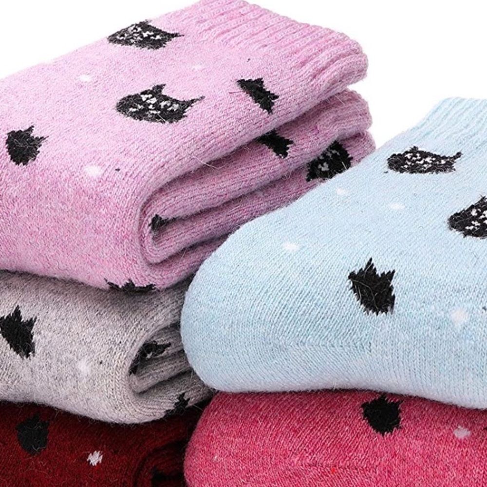 Cat face socks    - Picture 4 of 5